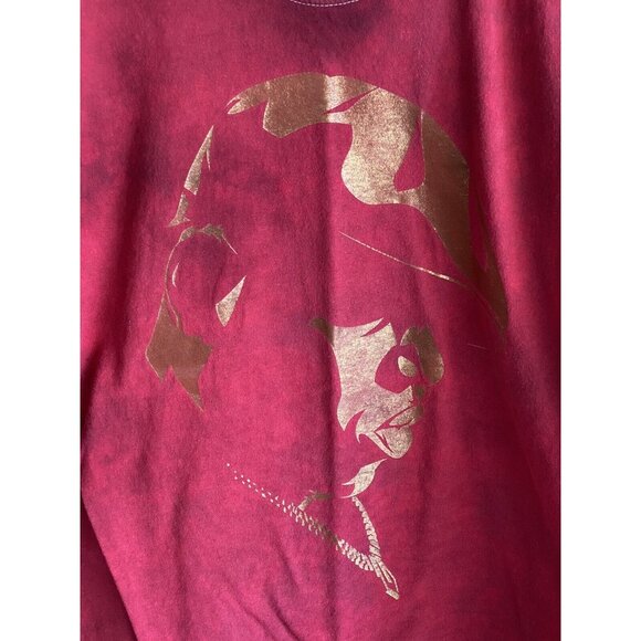 Biggie Notorious B.I.G. Red Tour T-Shirt Men's L Tie Dye Print Music Band - Picture 6 of 11